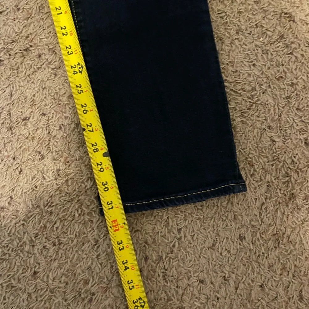 Women’s Blue Express Low Rise Straight Jeans size 8 Long